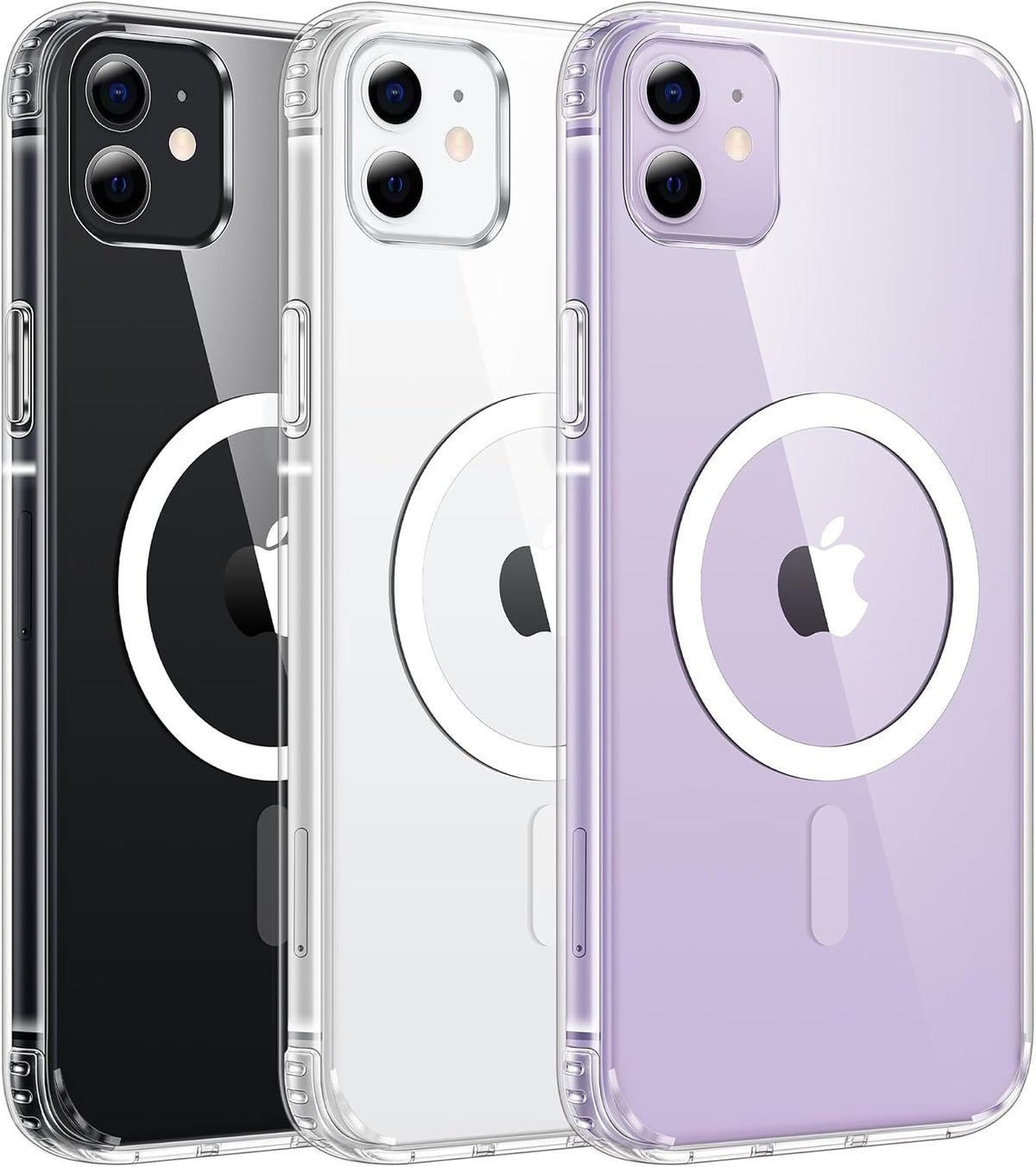 FNTCASE for iPhone 11 Case Clear Compatible with Magsafe Anti Yellowing Jansha Store
