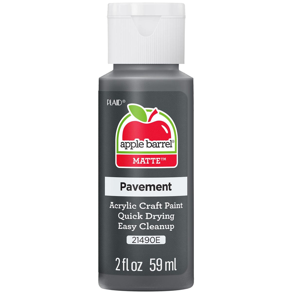 Apple Barrel Acrylic Paint in Assorted Colors (2 Ounce), 20503 White Jansha Store