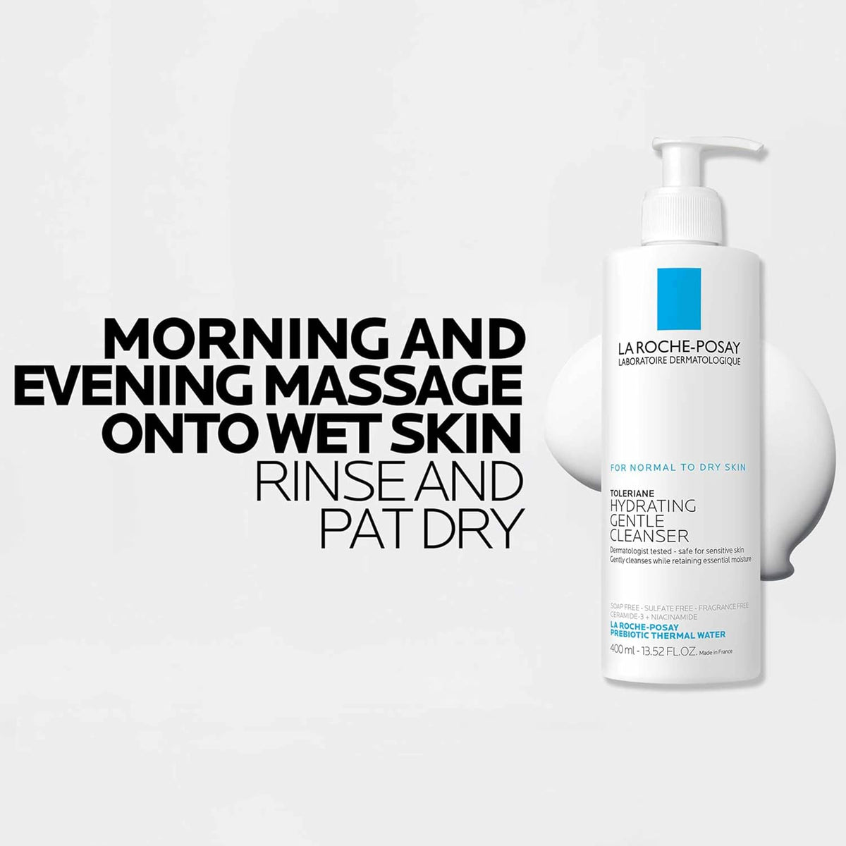 La Roche-Posay Toleriane Hydrating Gentle Facial Cleanser, with Niacinamide Jansha Store
