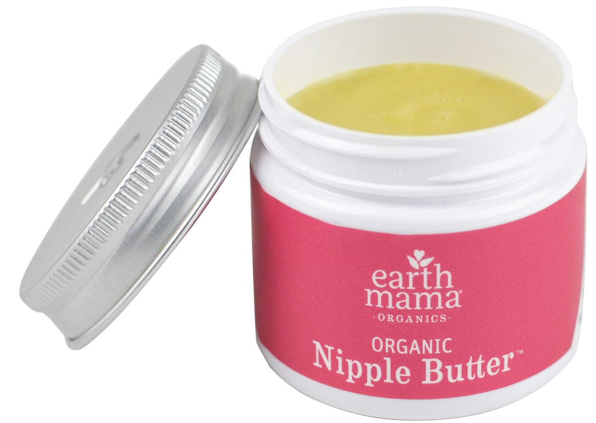 Earth Mama Organic Nipple Butter, Lanolin-Free Breastfeeding Cream, 2 fl oz Jansha Store