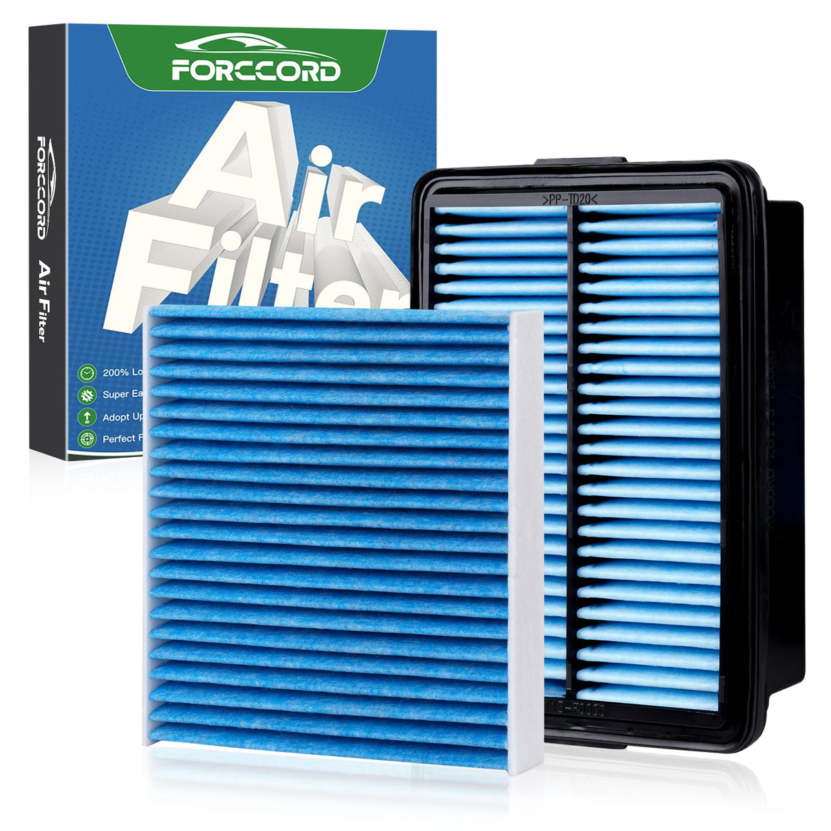 Cabin & Engine Air Filter Kit for Hyundai Elantra 2021-2026 (1.6L/2.0L Gas) Jansha Store