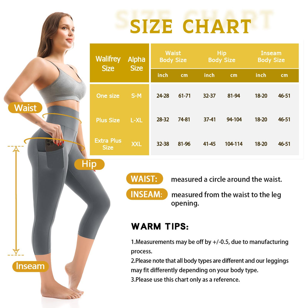 Walifrey Leggings with Pockets for Women Jansha Store