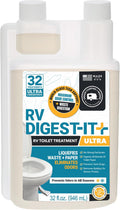 Unique RV Toilet Treatment, RV Digest-It Ultra Liquid, 32 Uses Jansha Store