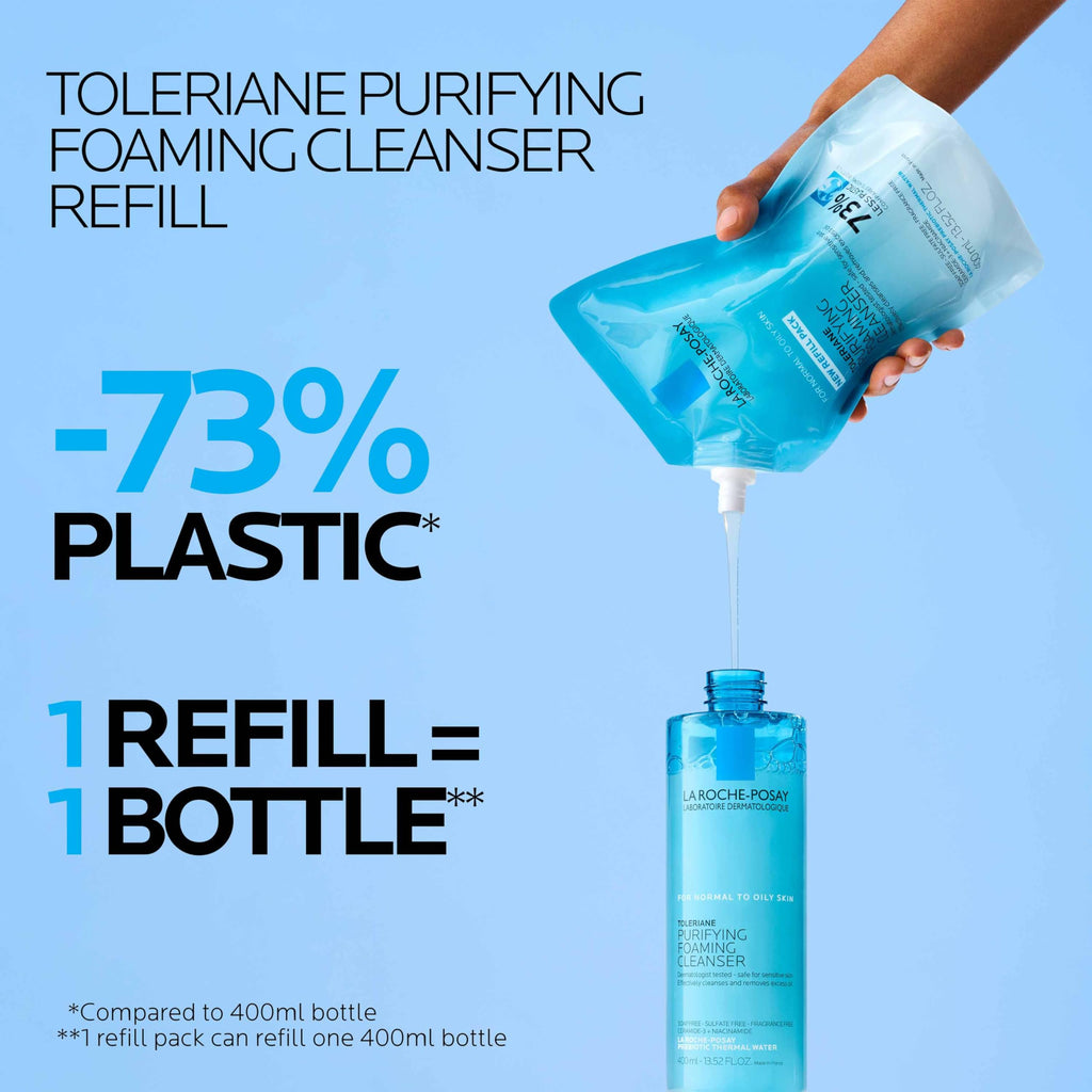 La Roche-Posay Toleriane Purifying Foaming Facial Cleanser with Niacinamide Jansha Store