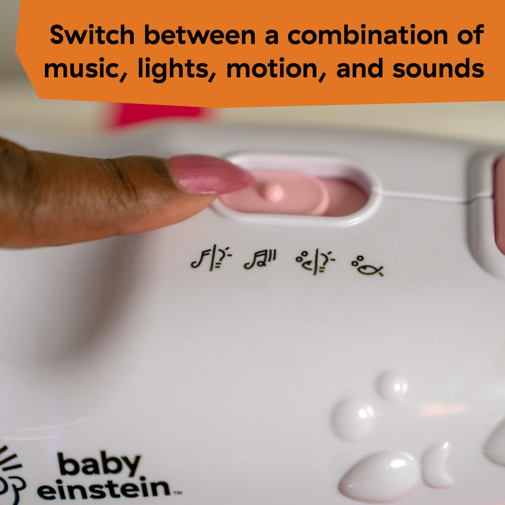 Baby Einstein Sea Dreams Soother Musical Crib Toy and Sound Machine, Newborn and up Jansha Store