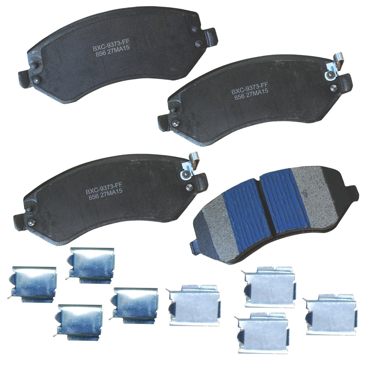 Bendix Premium SBC436A Ceramic Front Brake Pads for Toyota 4Runner 2002-2001, Hilux 2004, Tacoma 1998-1995 Jansha Store