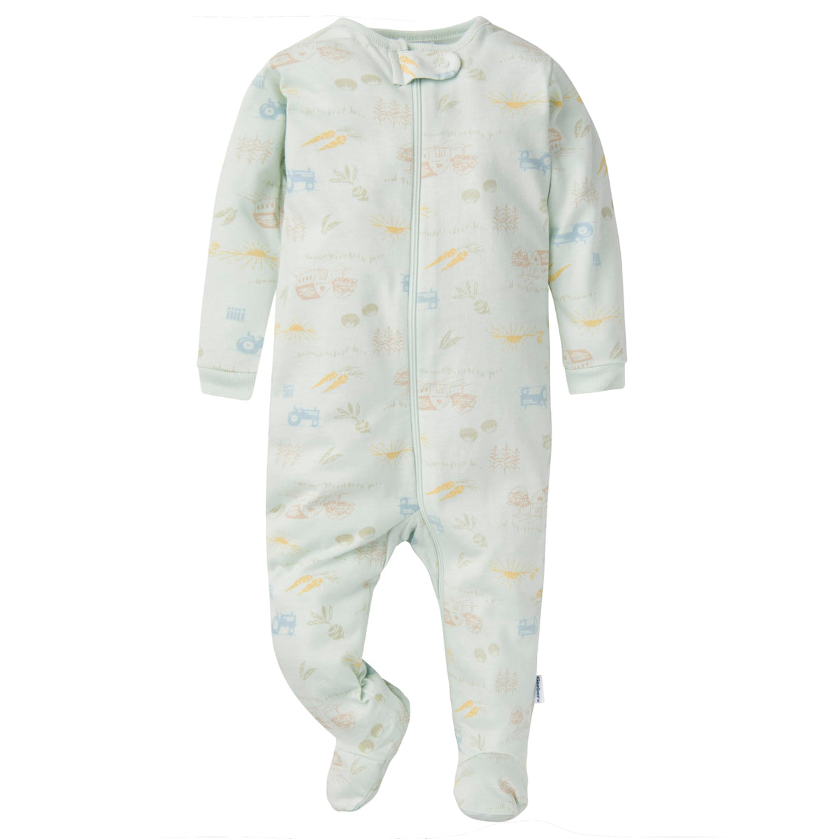 Gerber Baby Girls 4-Pack Sleep 'N Play Footie Jansha Store