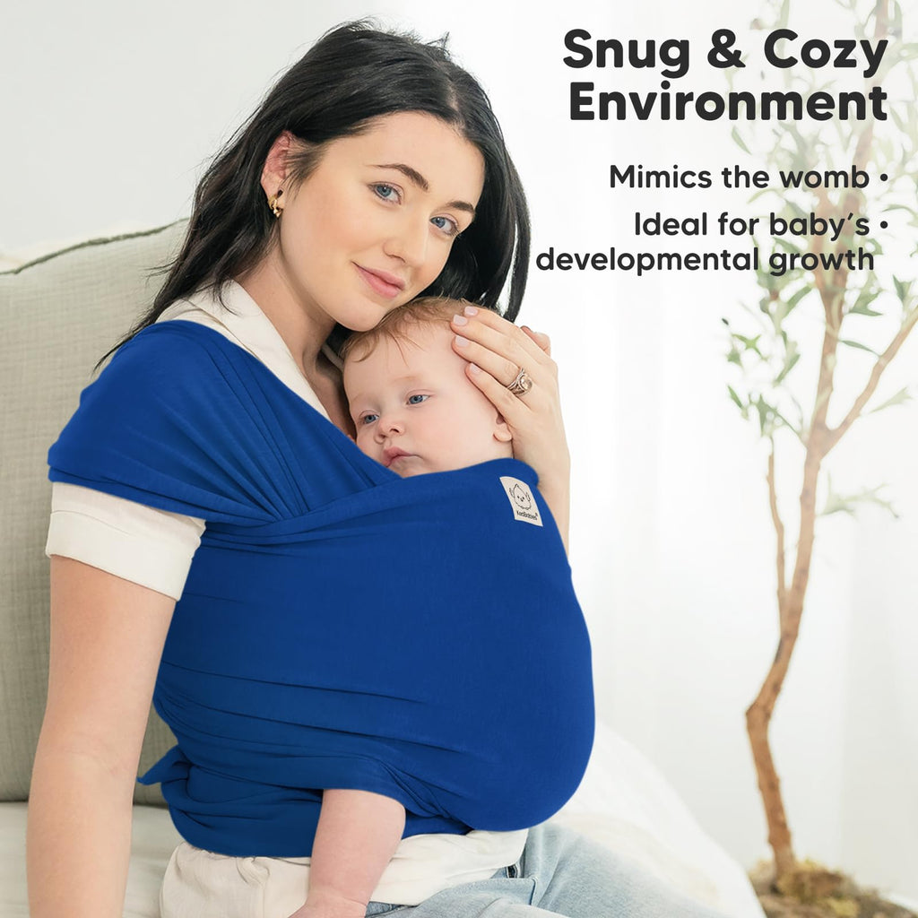 KeaBabies Baby Wrap Carrier, All in 1 Original Baby Carrier, Trendy Black Jansha Store
