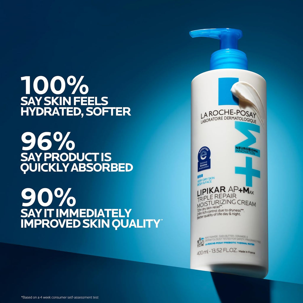 La Roche-Posay Lipikar AP+MAX Triple Repair Moisturizing Body Cream Jansha Store