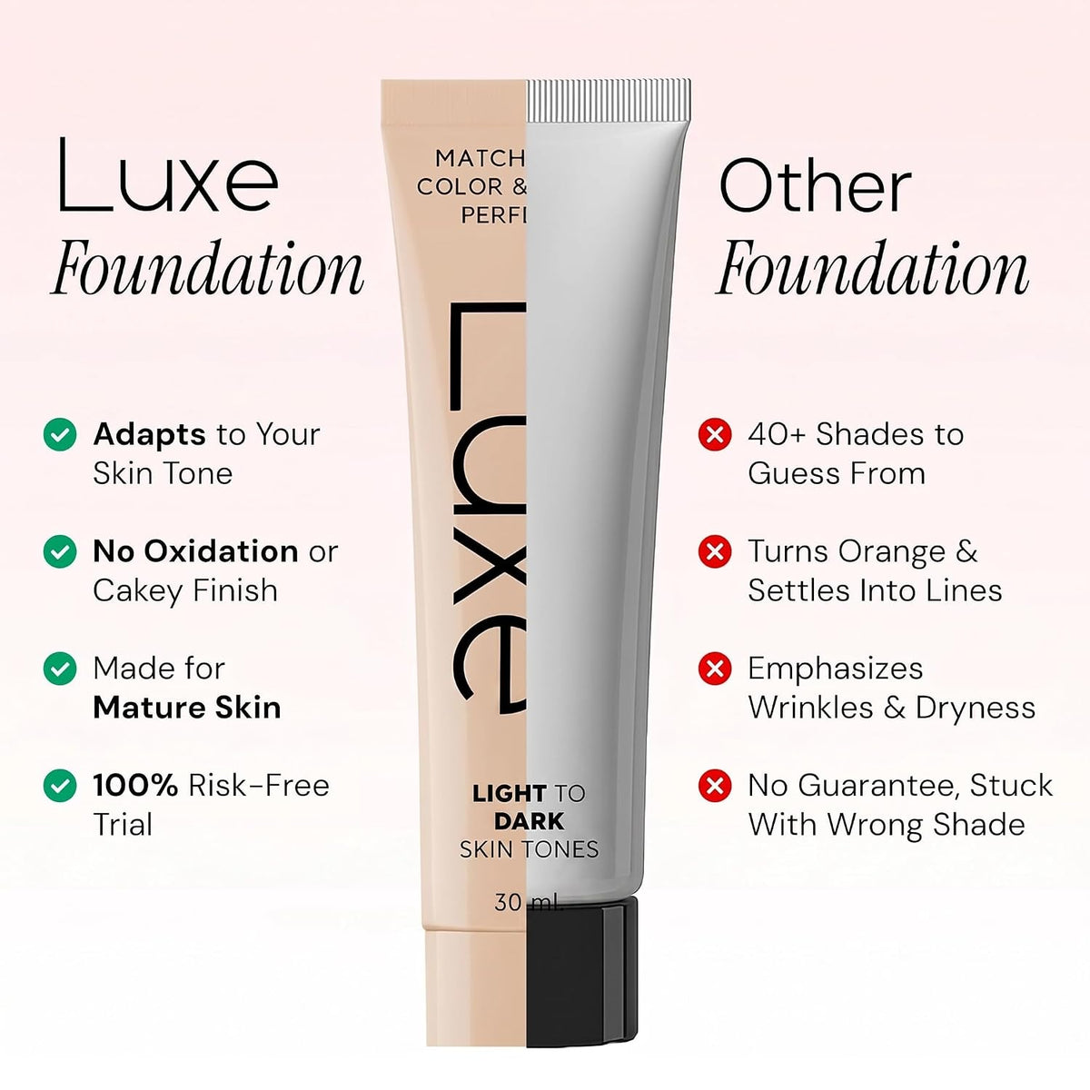 Luxe Color Changing Foundation – Medium Jansha Store