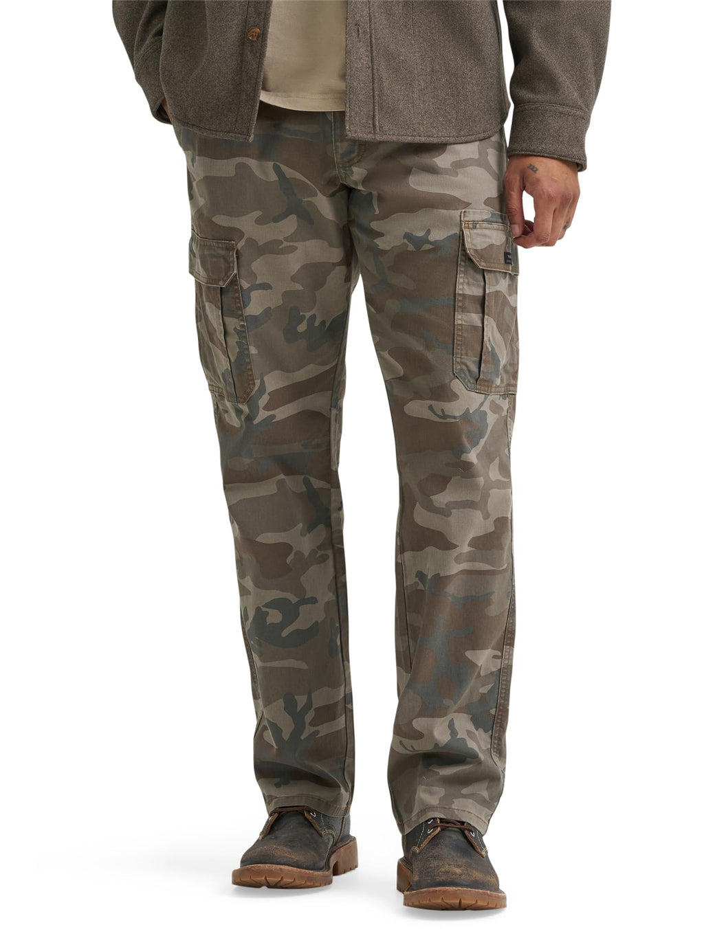 Wrangler Men's Relaxed Fit Stretch Cargo Pant Jansha Store