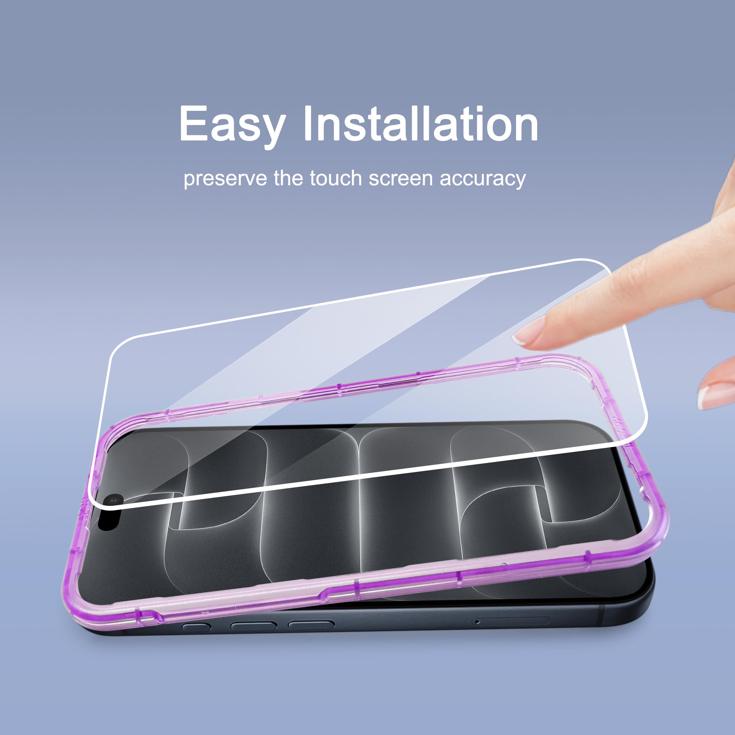 Ailun 3 Pack Screen Protector for iPhone 16 / iPhone 15 / iPhone 15 Pro Jansha Store