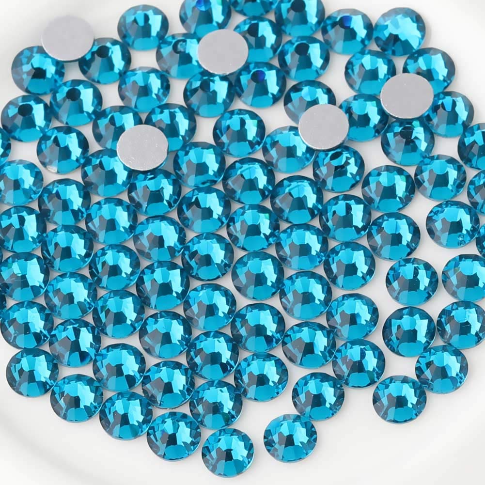 Beadsland Flat Back Crystal Rhinestones,Crystal AB, SS20, 1440pcs Jansha Store