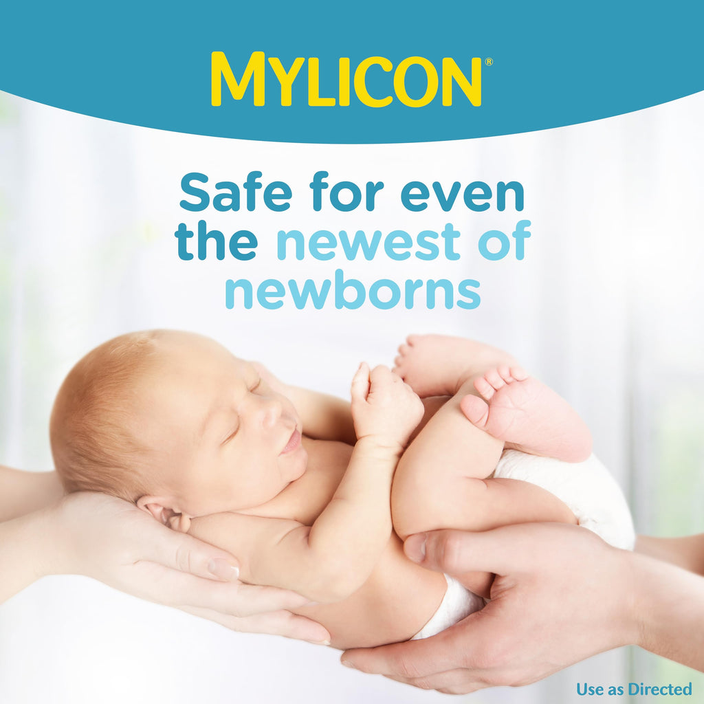 MYLICON Gas Relief Drops for Infants & Babies, Dye Free Formula, 0.5 Fl Oz. Jansha Store