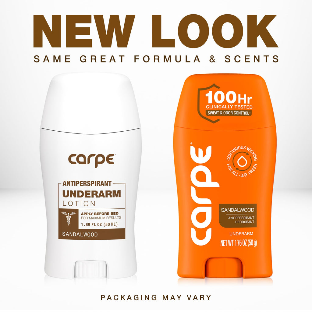 Carpe 100-Hour Antiperspirant Deodorant, Mountain Breeze - 2 Pack Jansha Store
