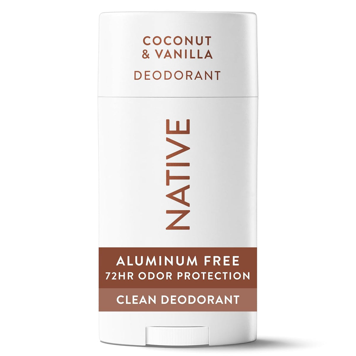 Native Deodorant Contains Naturally Derived Ingredients, 72 Hour Odor Control, Deodorant for Women and Men, Aluminum Free, Coconut & Vanilla 2.65oz Jansha Store