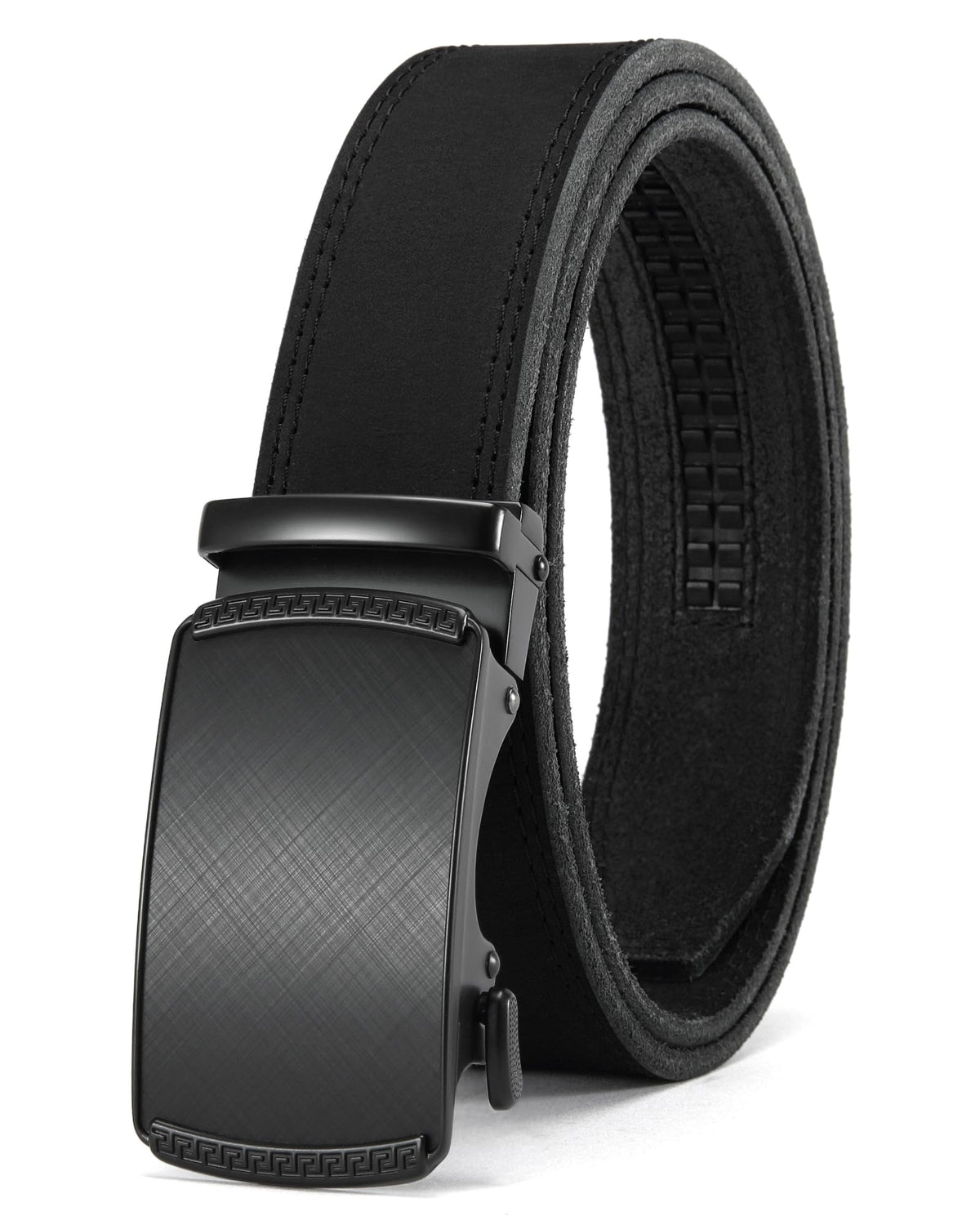 CHAOREN Men's Leather Ratchet Belt - Customizable Fit (35mm) Jansha Store
