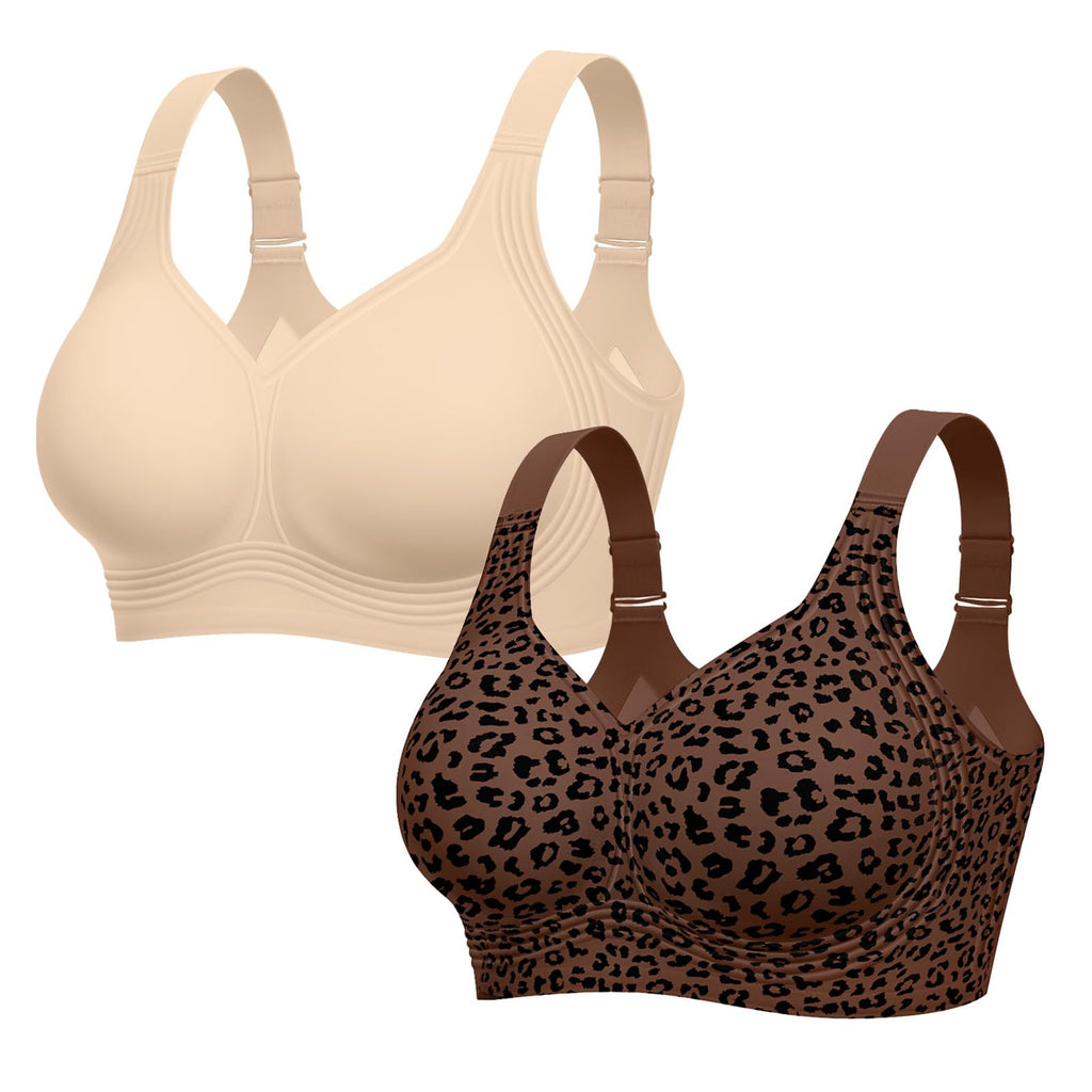 LetsJoli Jelly Bras for Women No Underwire Plus Size Push Up Supportive Jansha Store