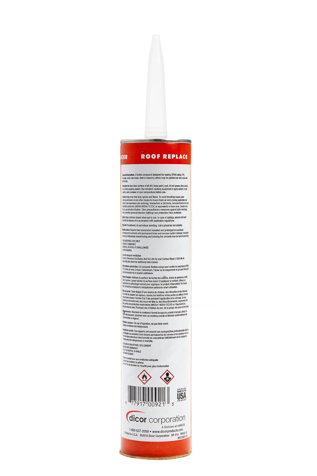 Dicor 501LSW-1 Self-Leveling Lap Sealant, White, 10.3 Oz, RV Roofing Jansha Store
