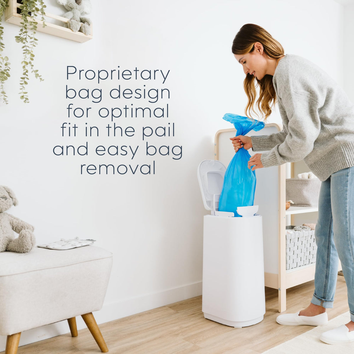 Diaper Genie Easy Roll Refill | 18 Bags Per Refill | Holds Up to 846 Newborn Diapers | Odor Control | Diaper Pail Refill Bags | Fits Diaper Genie Signature & Platinum Pails, Packaging may vary Jansha Store