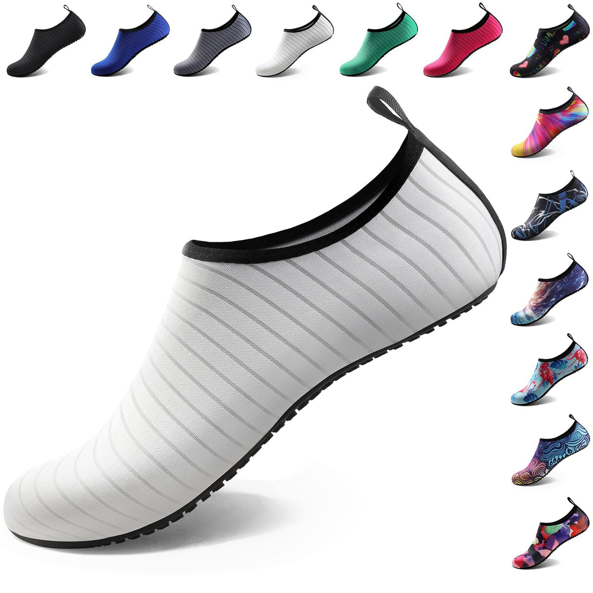 Water Shoes for Women Men Quick-Dry Aqua Socks Swim Beach Outfits Barefoot Jansha Store