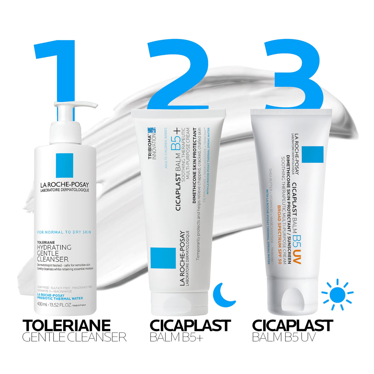 La Roche-Posay Cicaplast Balm B5, Barrier Repair Cream for Dry Skin Jansha Store