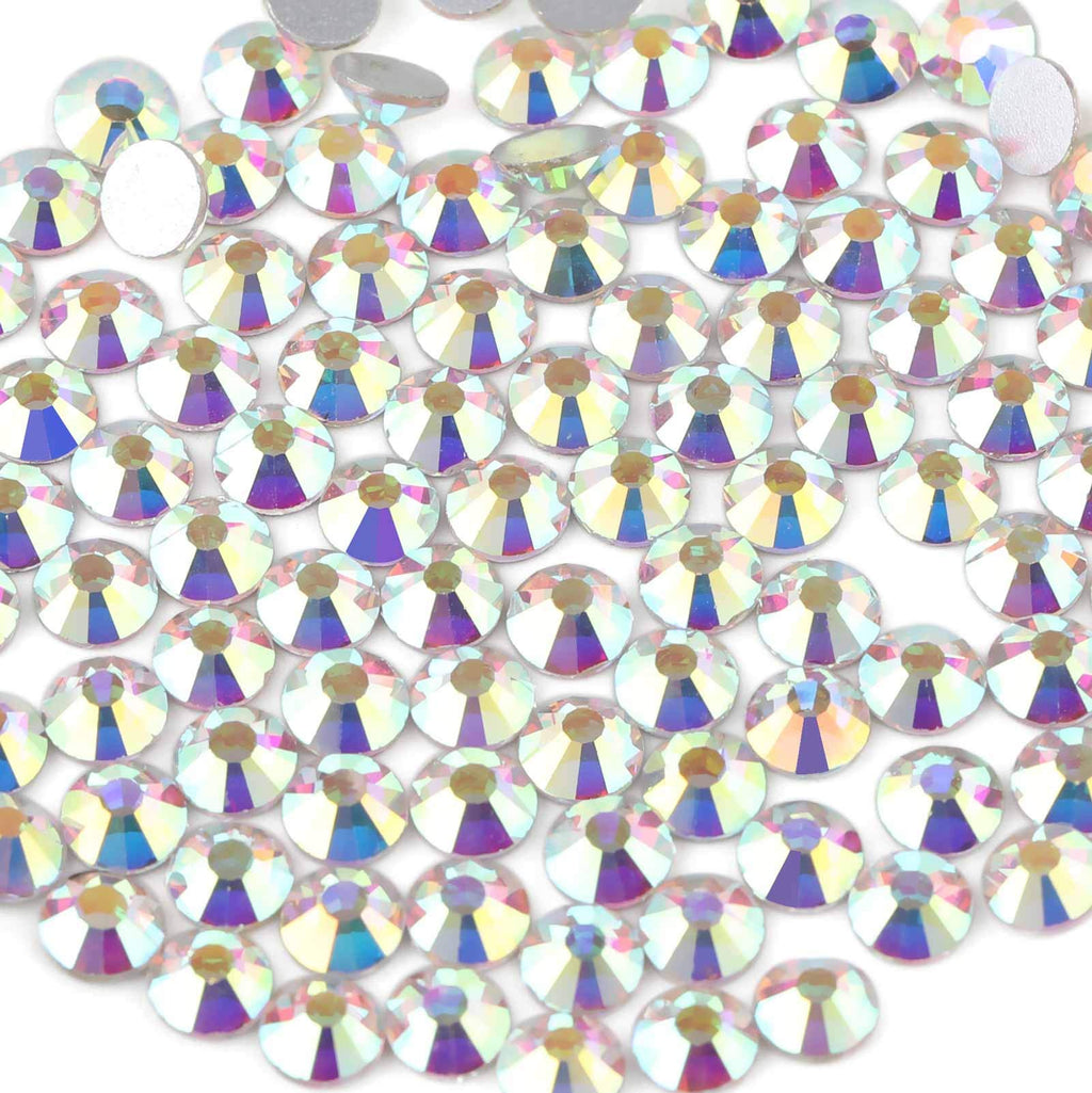 Beadsland Flat Back Crystal Rhinestones,Crystal AB, SS20, 1440pcs Jansha Store