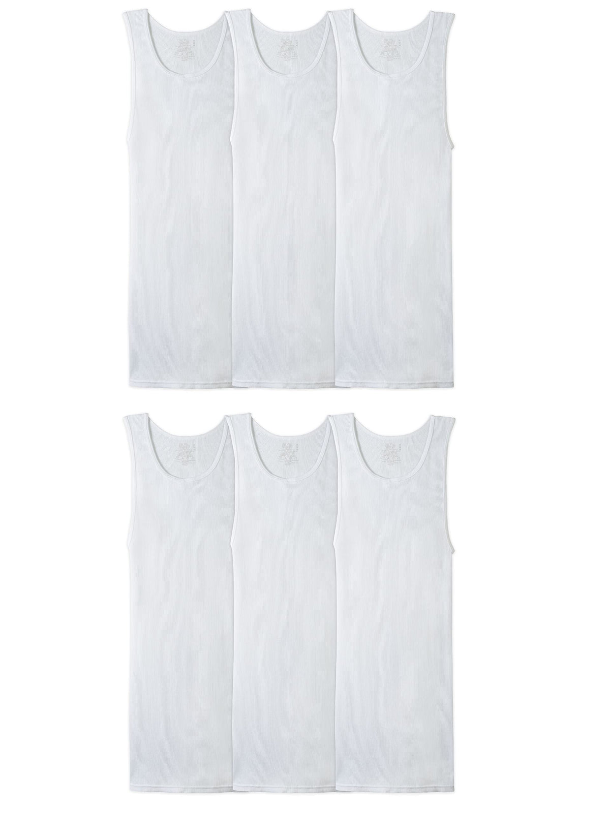 Fruit of the Loom Men's Sleeveless Tag Free Moisture Wicking Tank A-Shirt Jansha Store