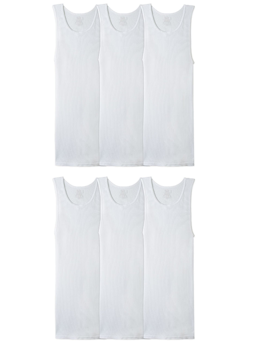 Fruit of the Loom Men's Sleeveless Tag Free Moisture Wicking Tank A-Shirt Jansha Store