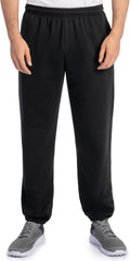 Fruit of the Loom Eversoft Fleece Elastic Bottom Sweatpants with Pockets, Relaxed Fit, Moisture Wicking, Breathable Jansha Store