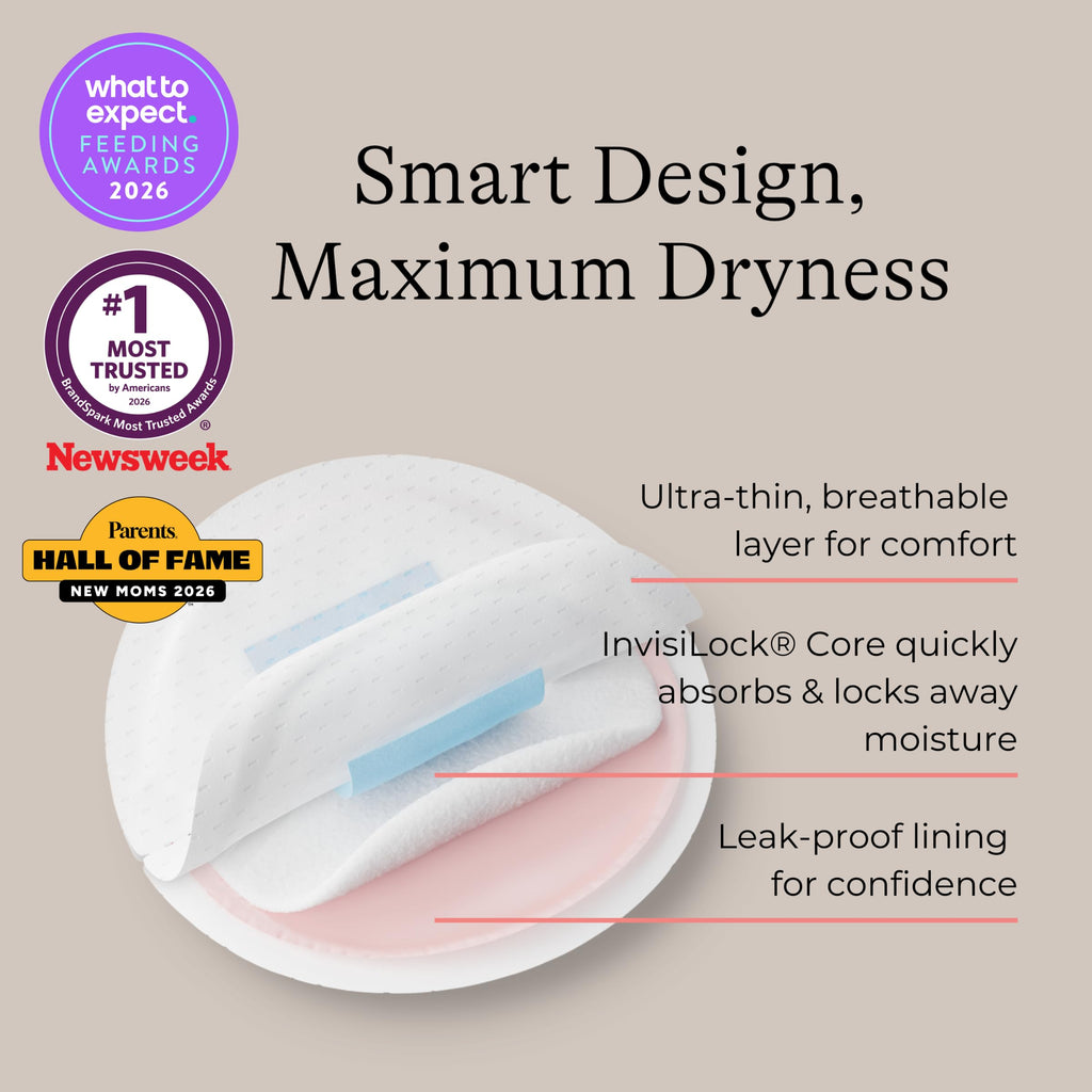 Lansinoh Stay Dry Disposable Nursing Pads, 100 Count Jansha Store