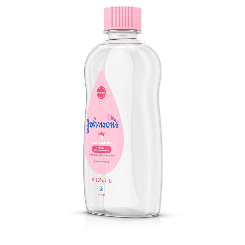 Johnson's Baby Oil, Hypoallergenic, 3 fl oz Jansha Store
