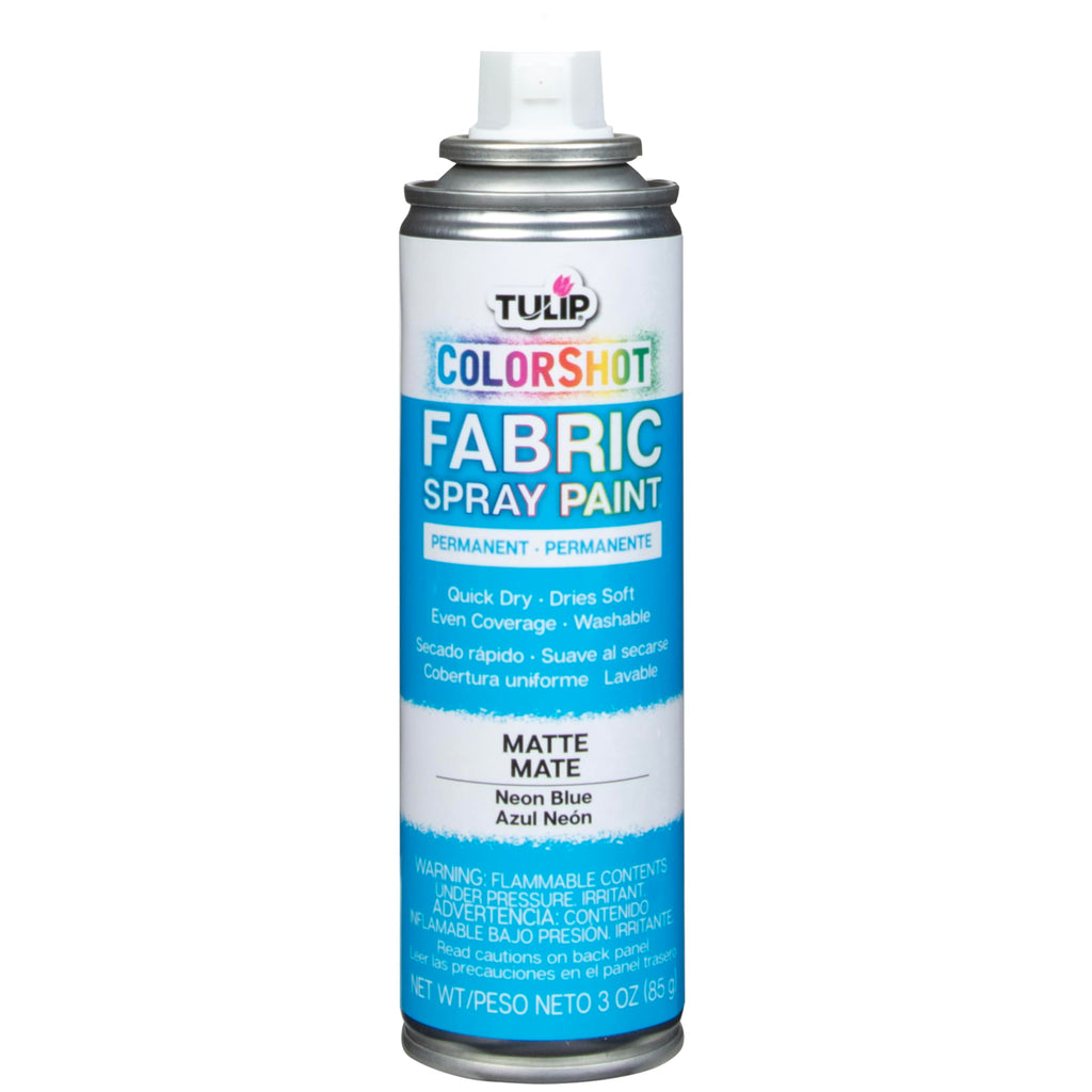 TULIP ColorShot Fabric Spray Paint, Black, 3 oz Jansha Store
