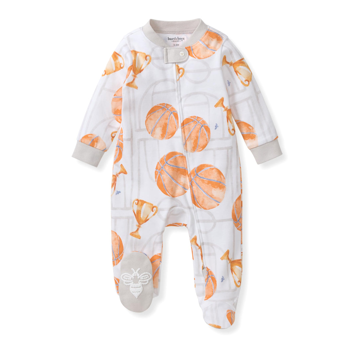 Burt's Bees Baby Baby Girl's Pajamas Sleep and Play Jansha Store