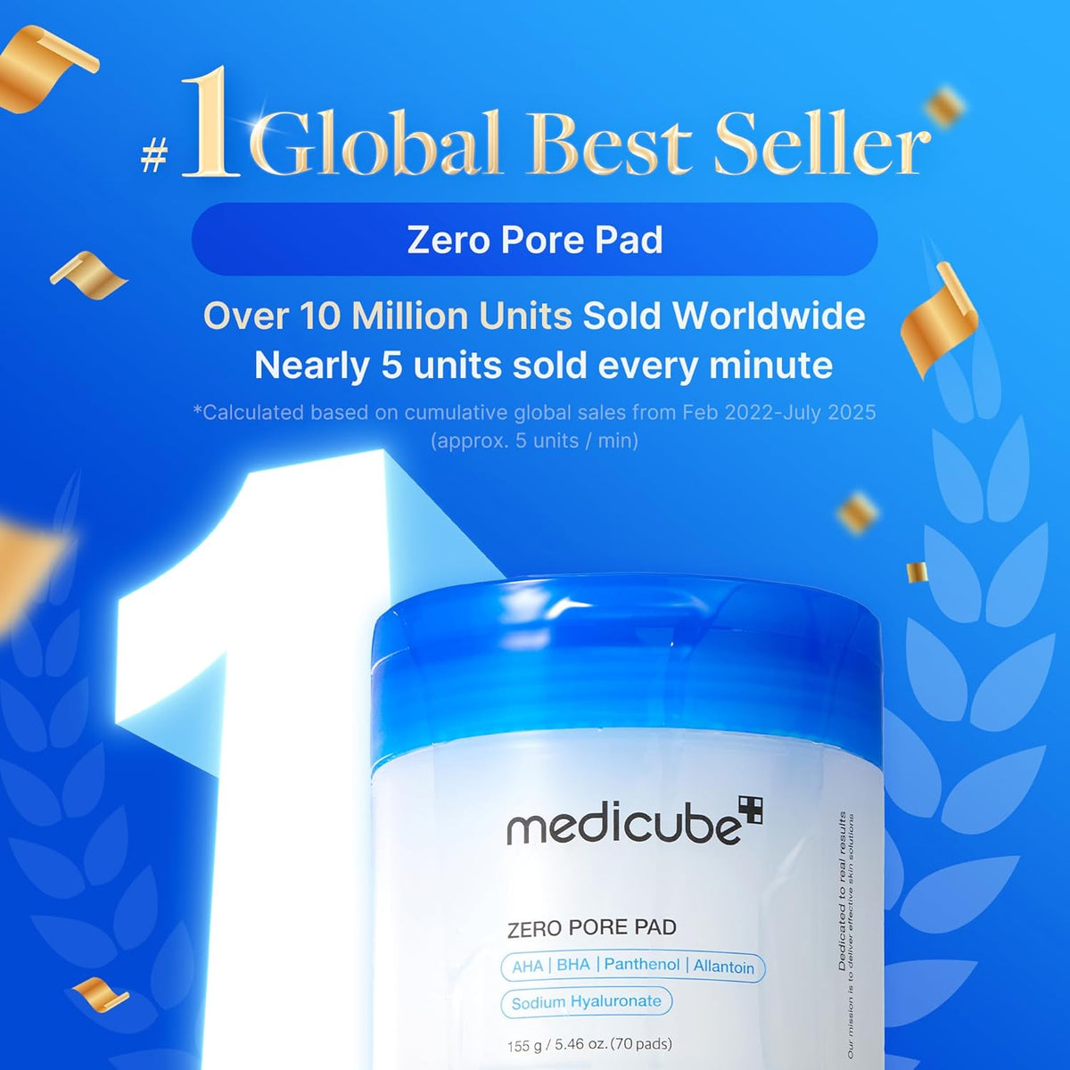 medicube Toner Pads Zero Pore Pad 2.0 for Exfoliation and Pore Care Jansha Store