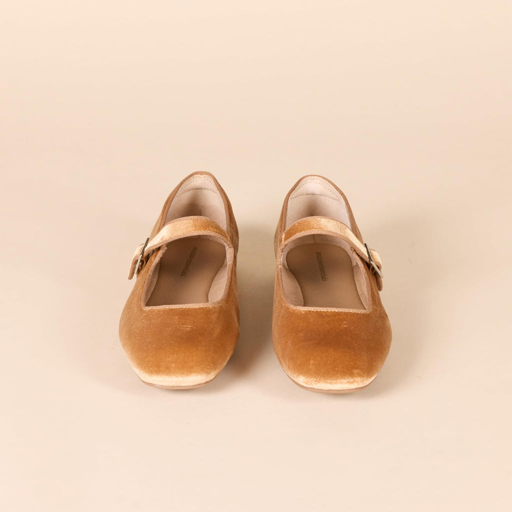 Amazon Essentials Women's Square-Toe Mary Jane Ballet Flat with Adjustable Metal Buckle Strap, Non-Slip Low Heel, Cushioned Jansha Store