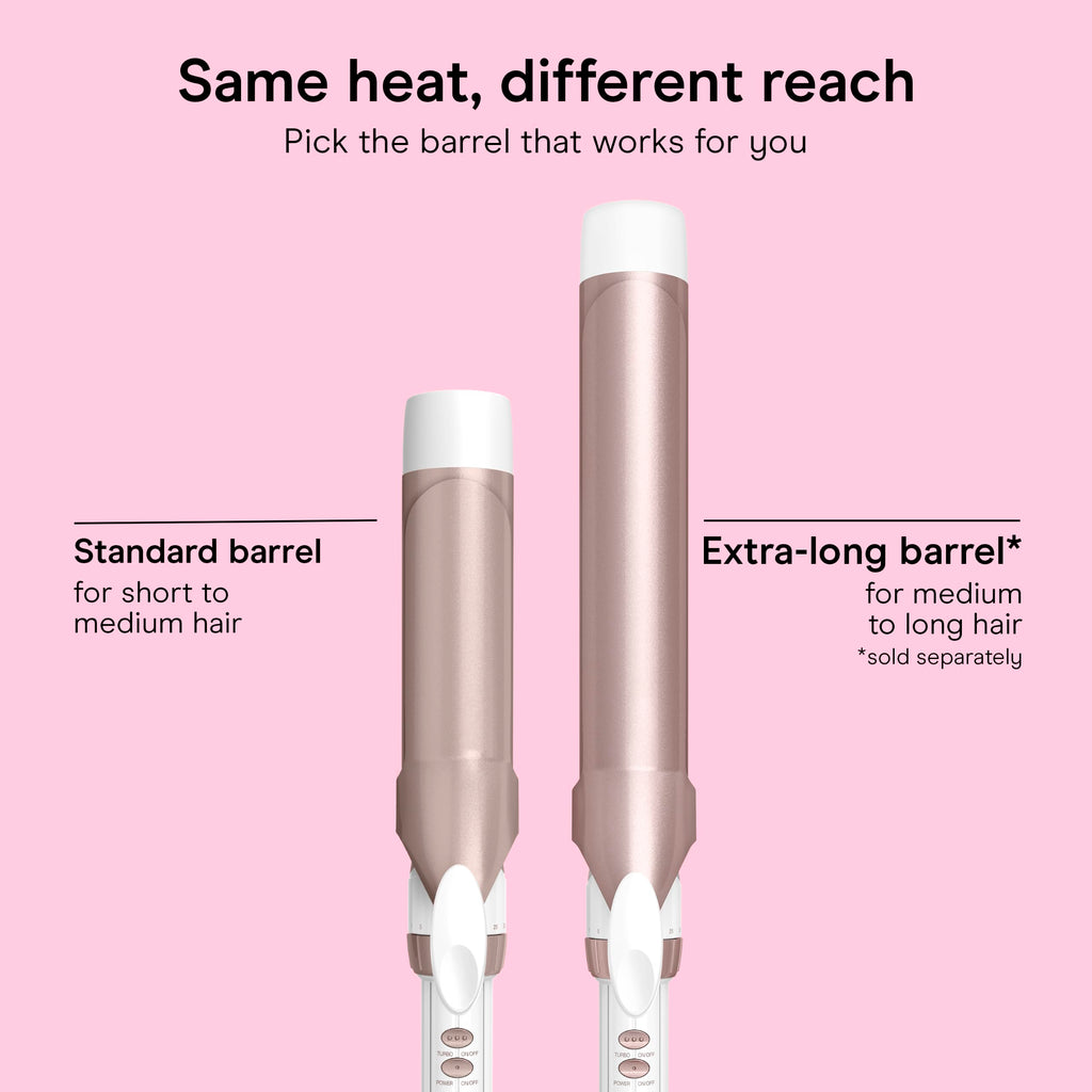 Conair Curling Iron, Double Ceramic, 1/2-in. Barrel, White/Rose Gold Jansha Store