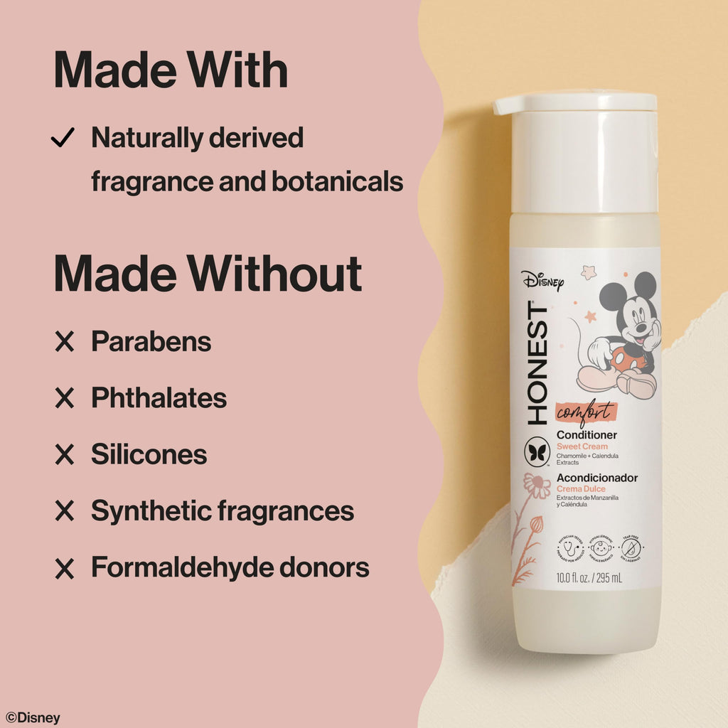 The Honest Company Conditioner, Hypoallergenic, Fragrance-Free, 10 fl oz Jansha Store
