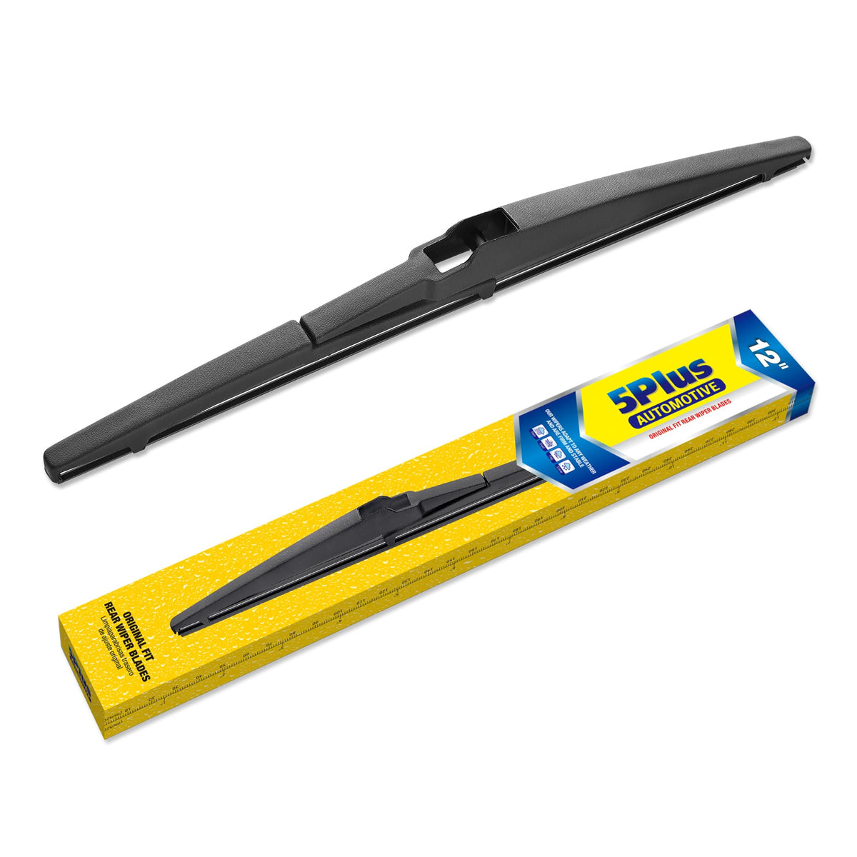 5 PLUS 20" Wiper Blades 2 Pack for J/U HOOK Front Arms,Premium All-Seasons Jansha Store