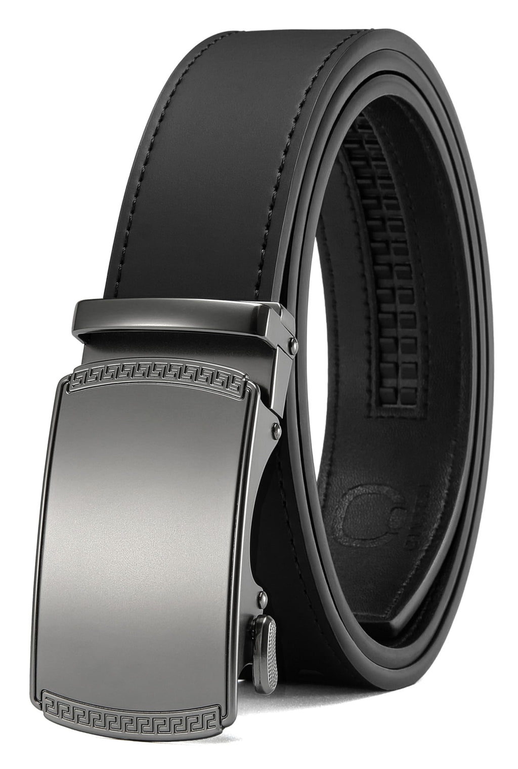 CHAOREN Men's Leather Ratchet Belt - Customizable Fit (35mm) Jansha Store