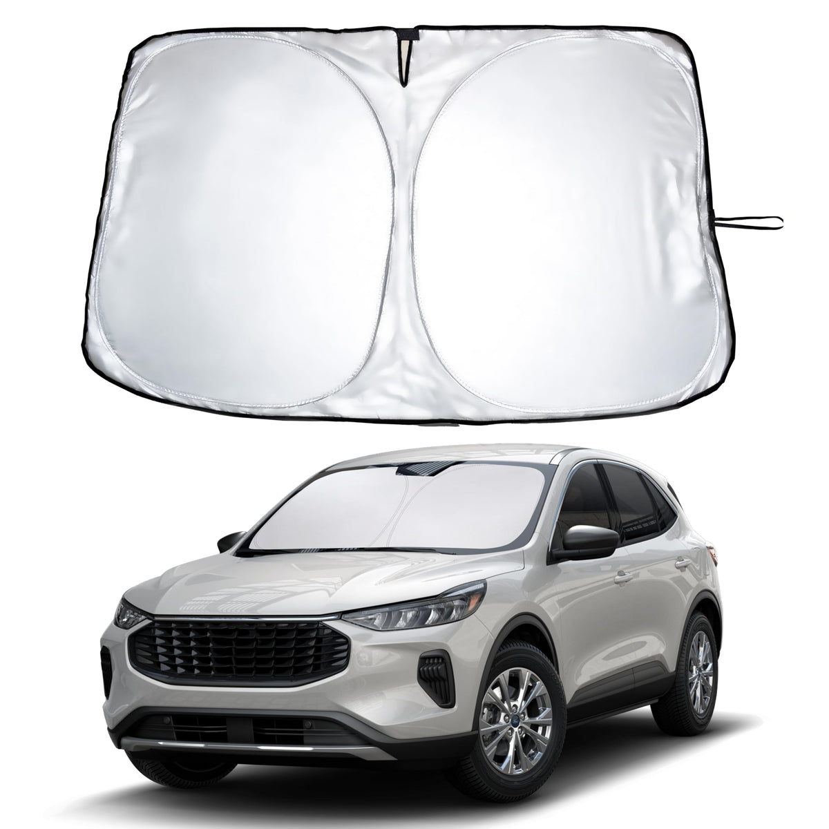 EcoNour Car Windshield Sun Shade, Front Window Sun Blocker for SUVs,Sedan Jansha Store