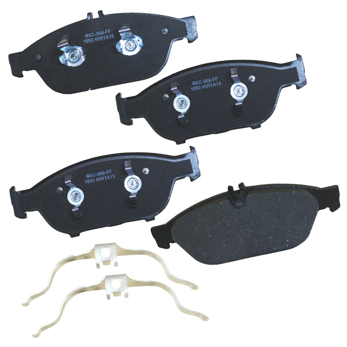 Bendix Premium SBC436A Ceramic Front Brake Pads for Toyota 4Runner 2002-2001, Hilux 2004, Tacoma 1998-1995 Jansha Store