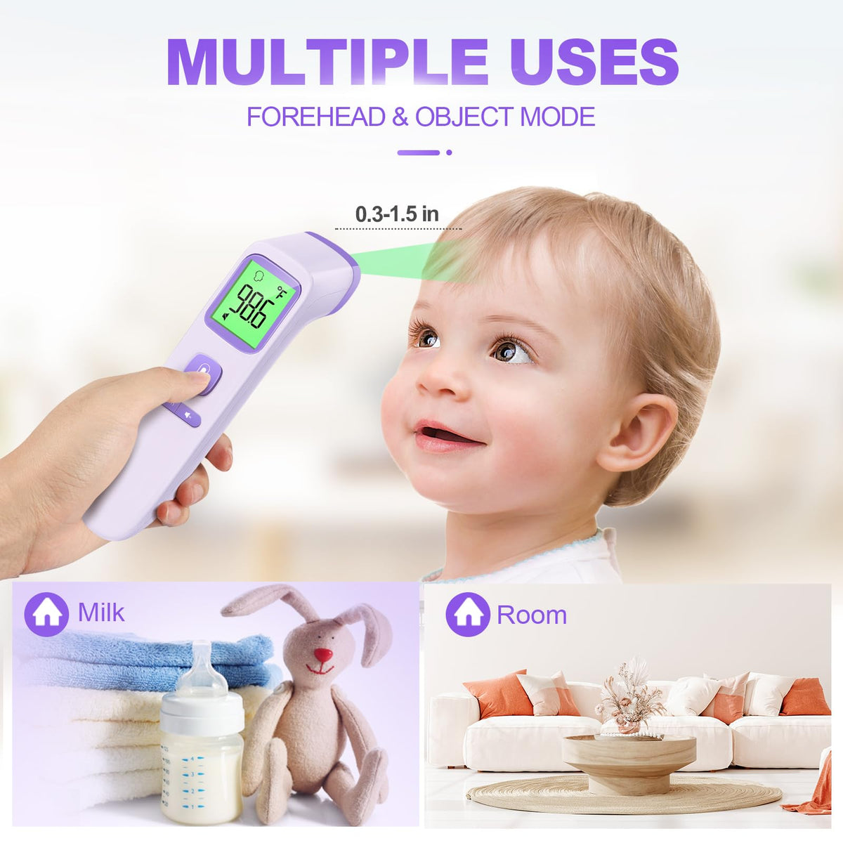 Goodbaby No-Touch Thermometer for Adults and Kid, Accurate Baby Thermometer Jansha Store