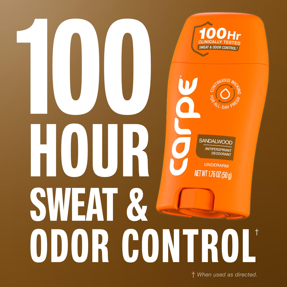 Carpe 100-Hour Antiperspirant Deodorant, Mountain Breeze - 2 Pack Jansha Store