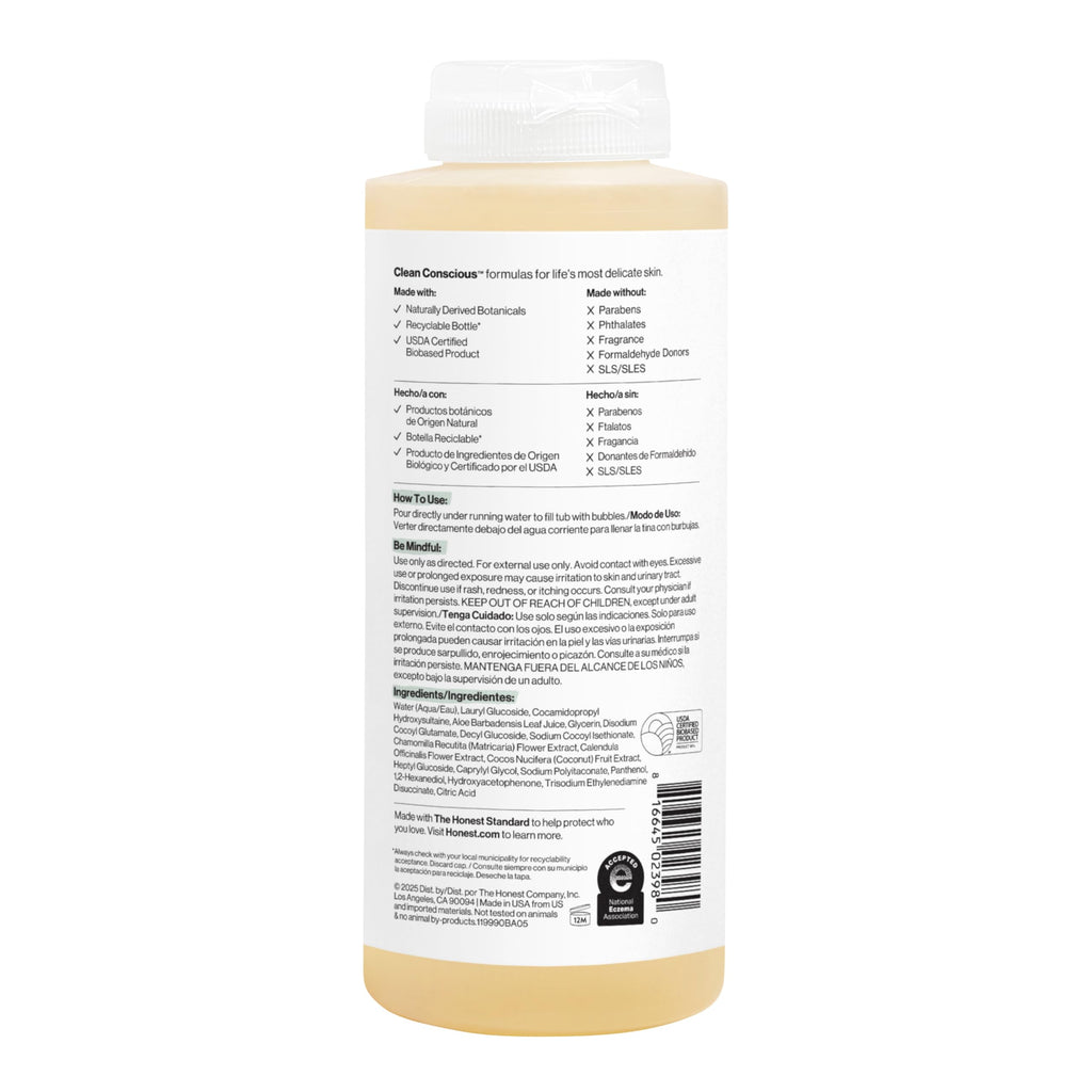 The Honest Company Bubble Bath, Hypoallergenic, Lavender Calm, 12 fl oz Jansha Store