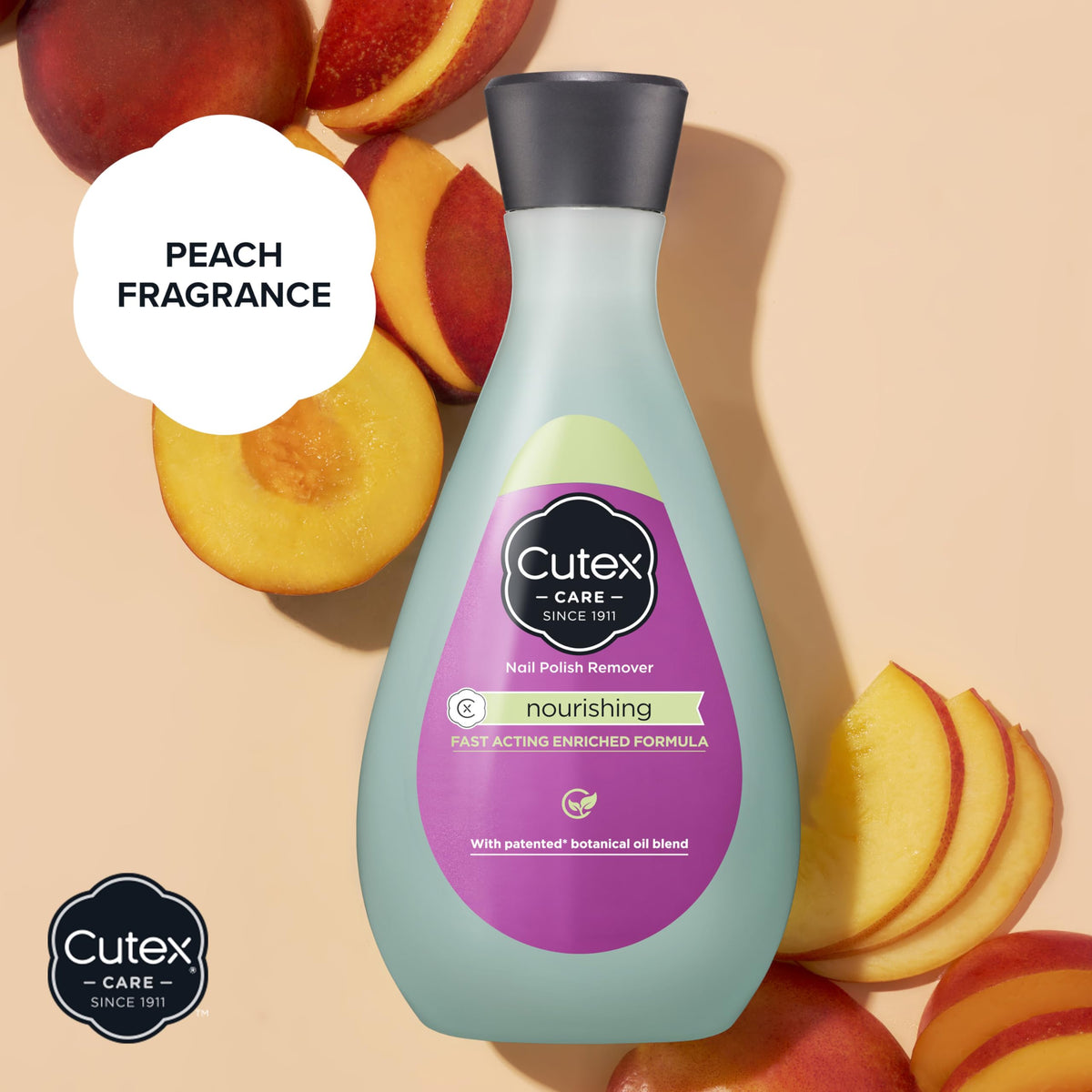 Cutex Nail Polish Remover, Strength Shield, Leaves Nails Looking Healthy, Contains Vitamins E, B5 & Hydrolyzed Silk, 6.76 Fl Oz Jansha Store