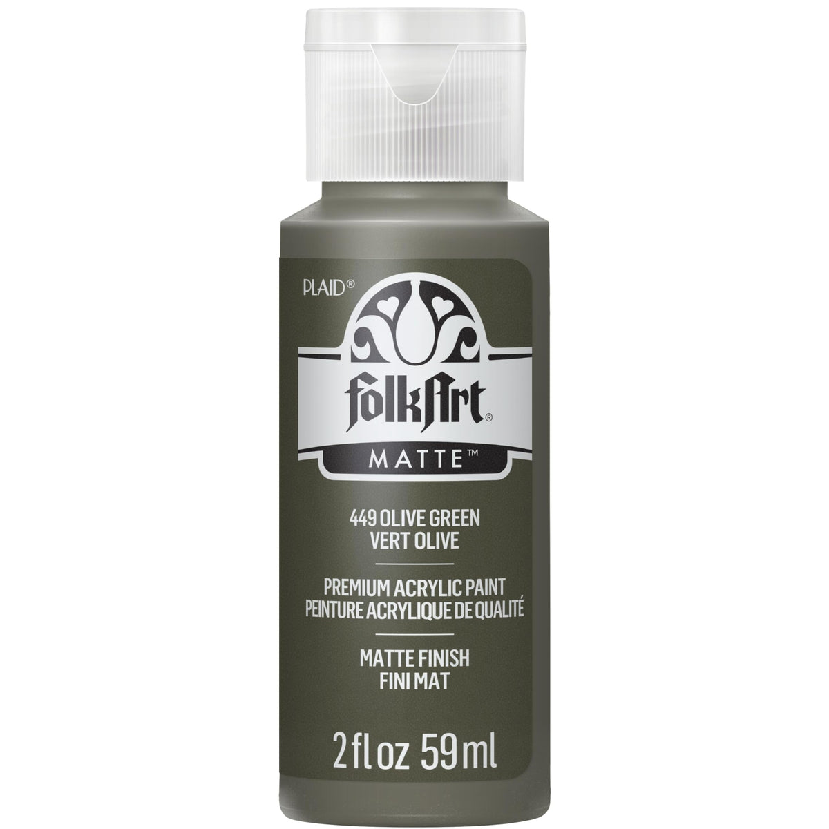 FolkArt Acrylic Paint in Assorted Colors (2 oz), 2559, Coffee Latte Jansha Store