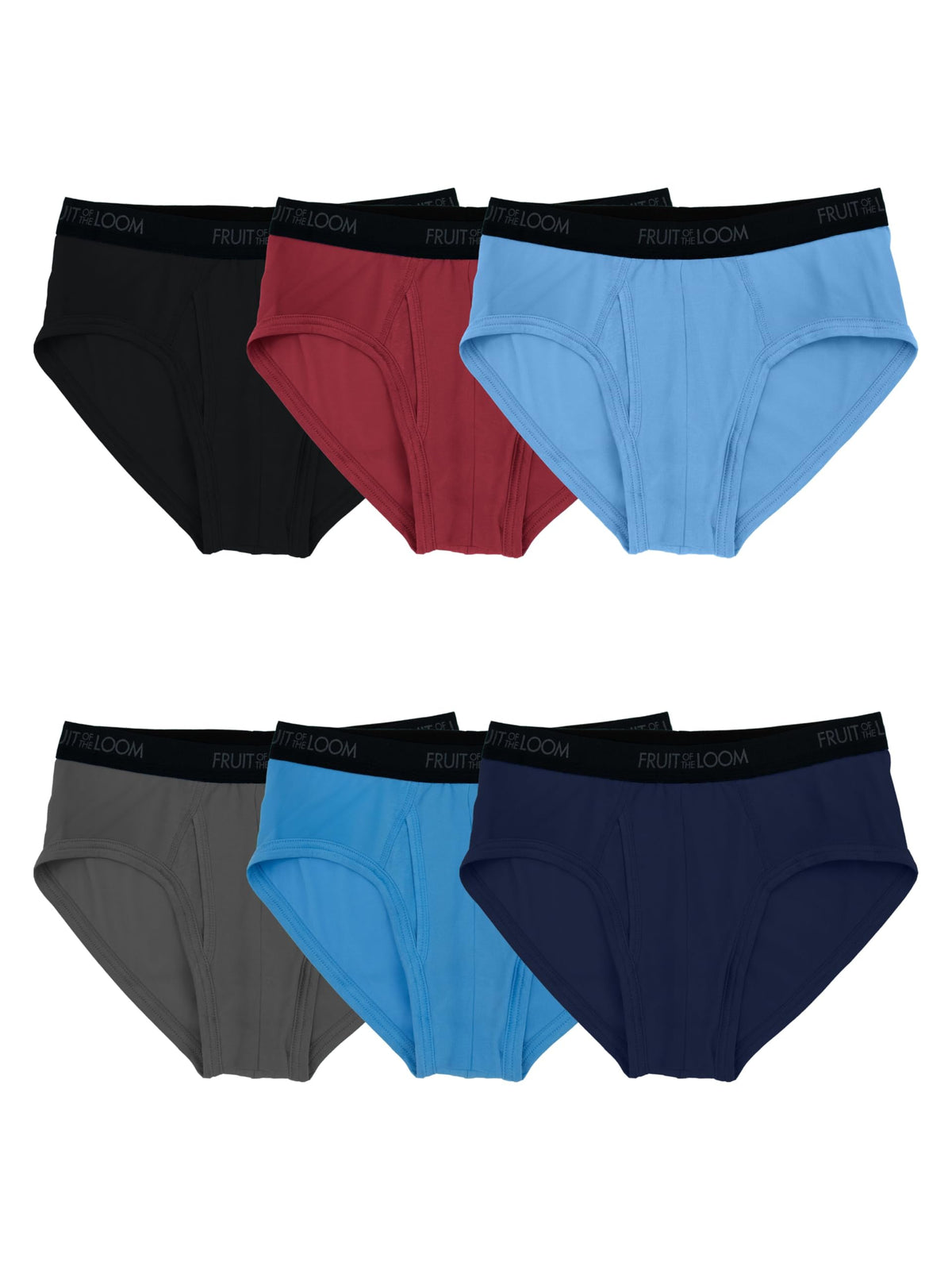 Fruit of the Loom Men's Underwear Briefs, Tag Free & Moisture Wicking Jansha Store