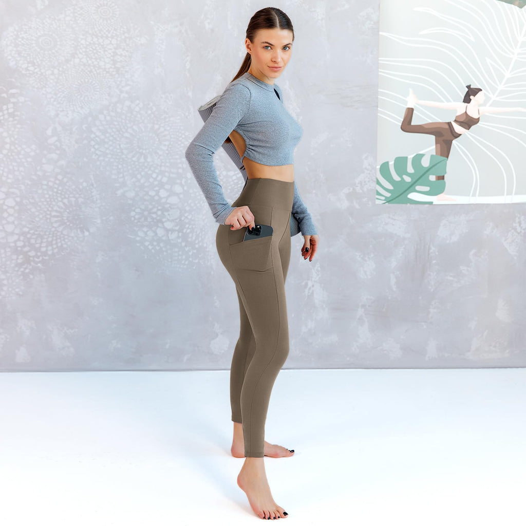 Walifrey Leggings with Pockets for Women Jansha Store