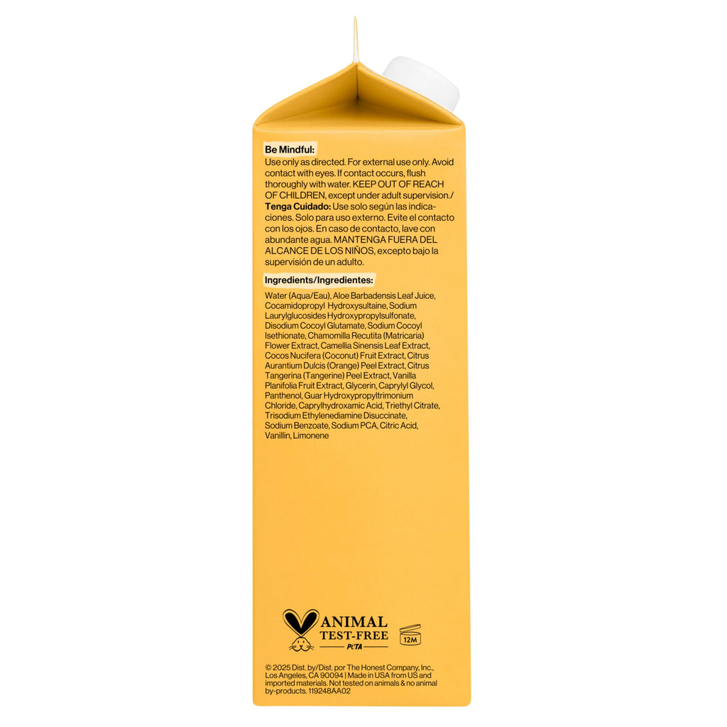 The Honest Company Shampoo & Body Wash, Tear-Free, Fragrance-Free, 10 fl oz Jansha Store